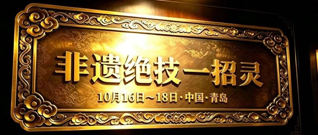 10月16～18日【非遗绝技一招灵】